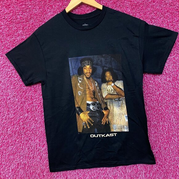 Outkast Hip-Hop Duo Andre 3000 & Big Boi T-Shirt Medium - Picture 3 of 4